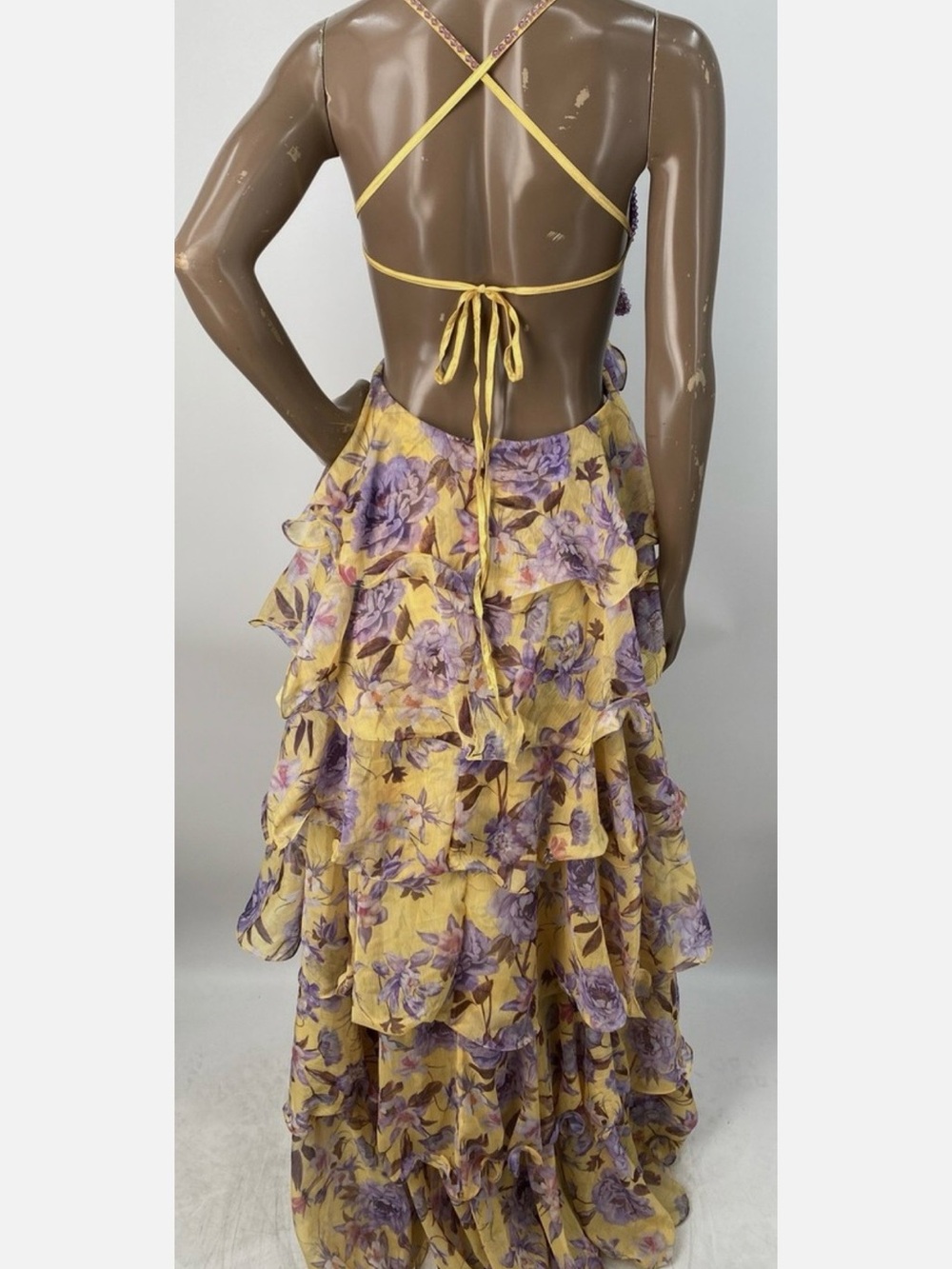 PatBo Peony Butterfly Maxi Dress - Picture 8 of 14